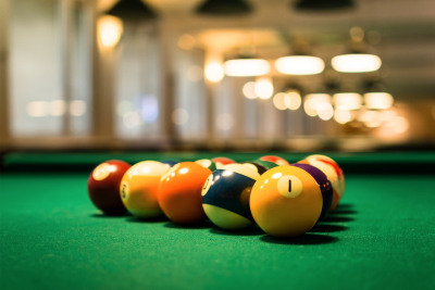 Billard im Cafe Moskau
