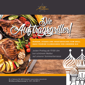 Die Auftragsgriller Angebote Cafe Moskau