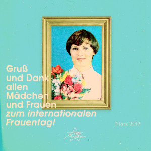 Gruß und Dank allen Mädchen  und Frauen zum Internationalen Frauentag! Angebote Cafe Moskau