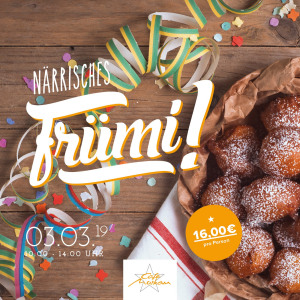 Närrisches FrüMi Angebote Cafe Moskau